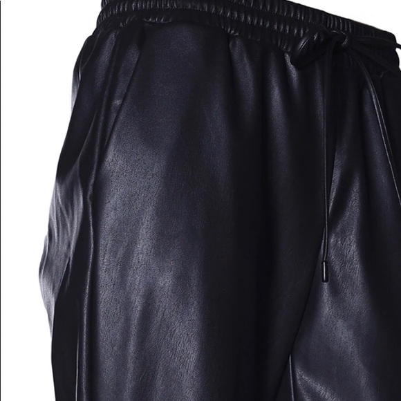 MICHAEL KORS Vegan Leather Joggers - Picture 5 of 7